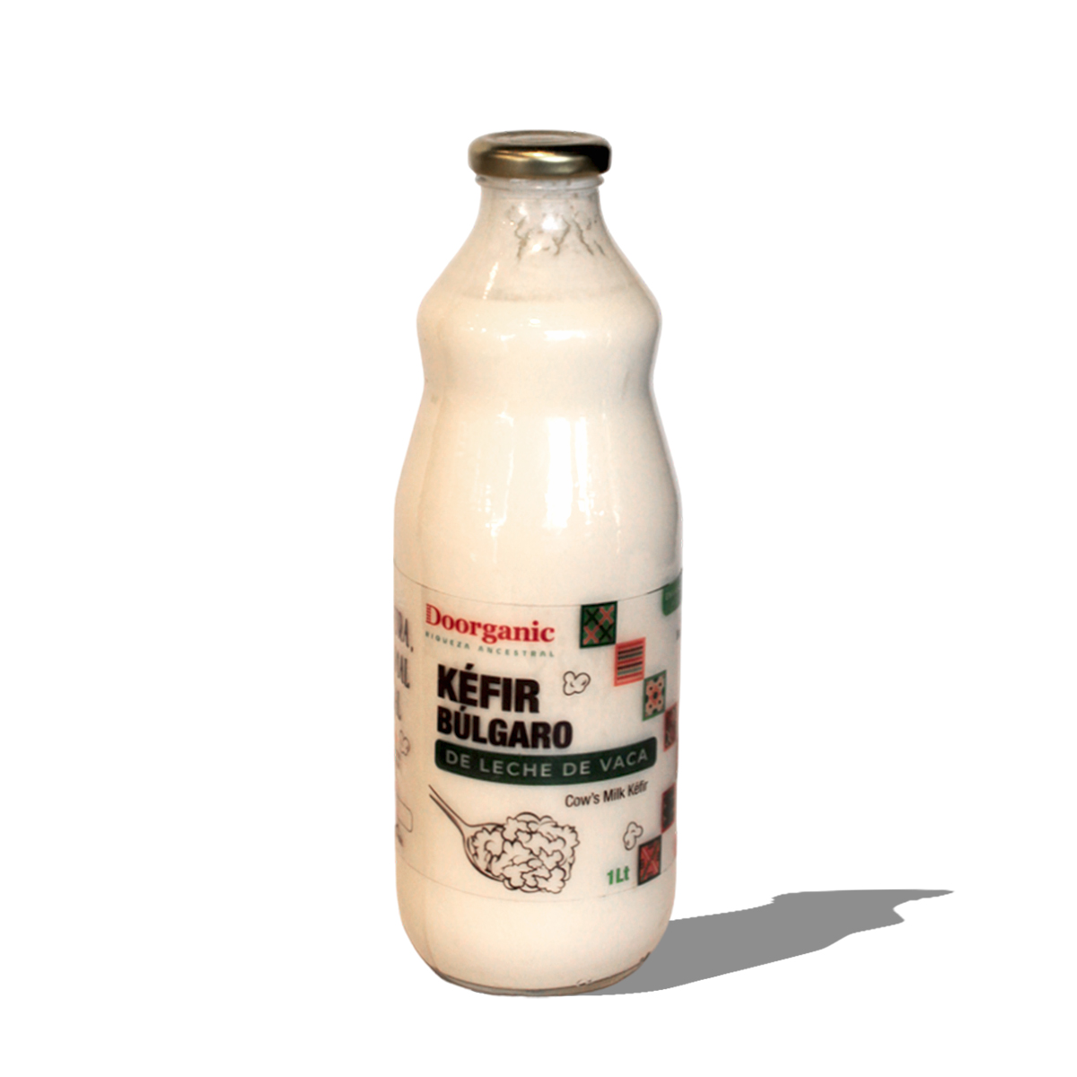 YOGURT KEFIR BÚLGARO 1 LITRO  DOORGANIC 