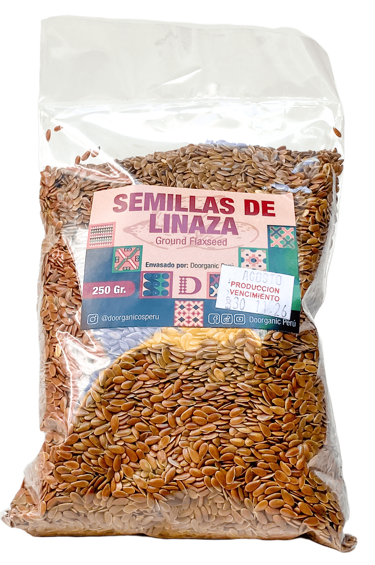 SEMILLA LINAZA 250G DOORGANIC