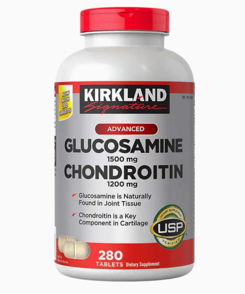 KIRKLAND - Glucosamine 1500mg & Condriotina 1200mg | 280 tabletas 