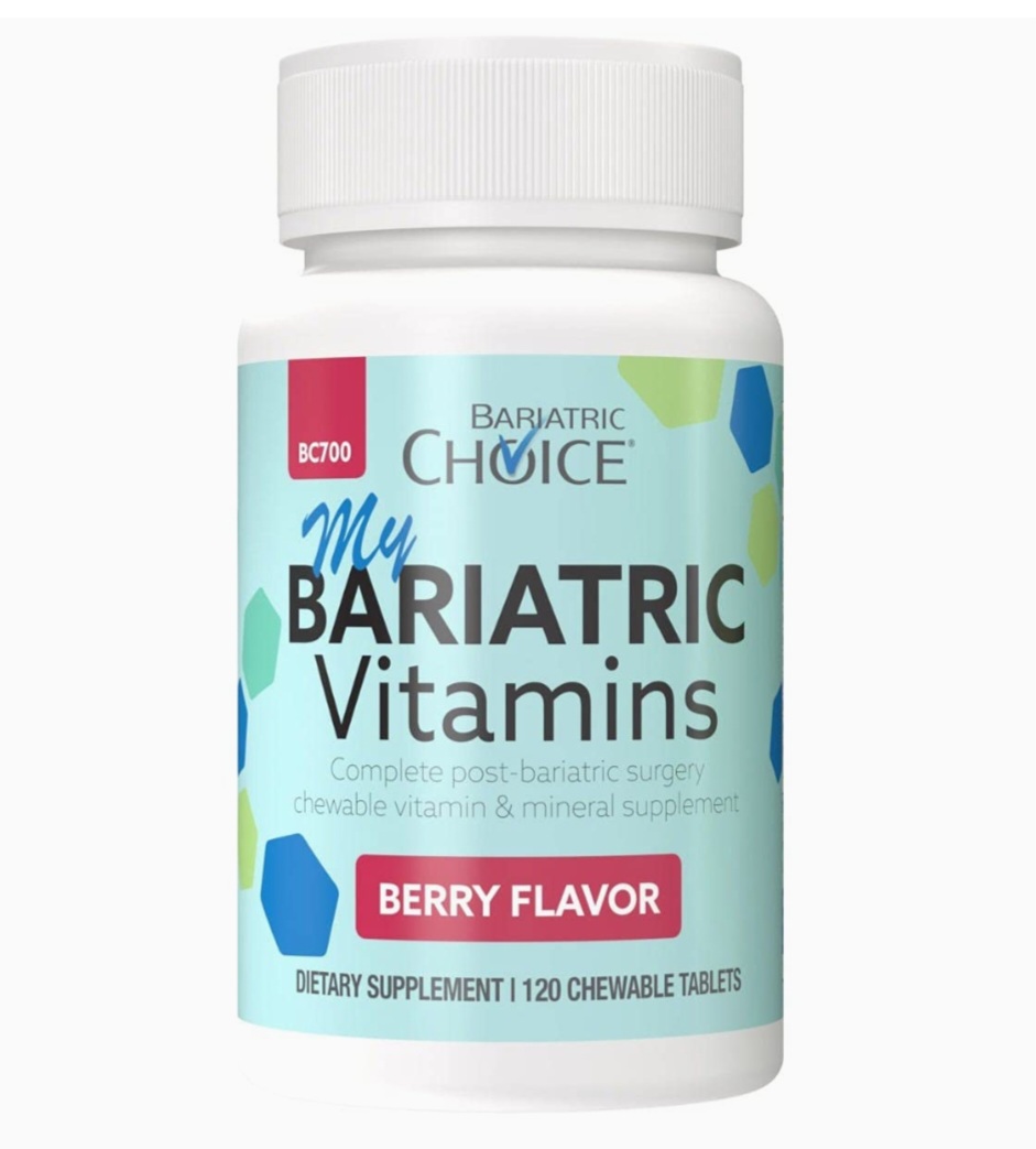 Bariatric Choise  Multivitamínico masticable con 300mg de calcio | 120 unidades 