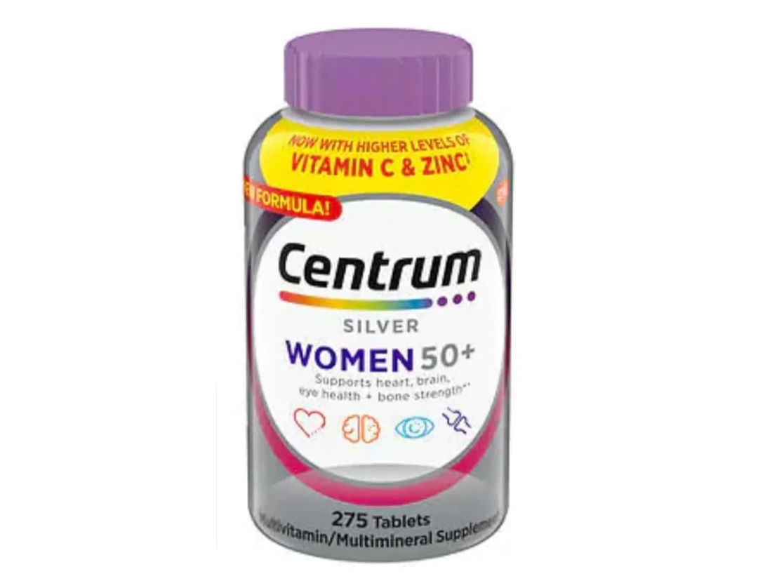 Centrum Silver Multivitamínico para mujeres de 50+ | 275 tabletas