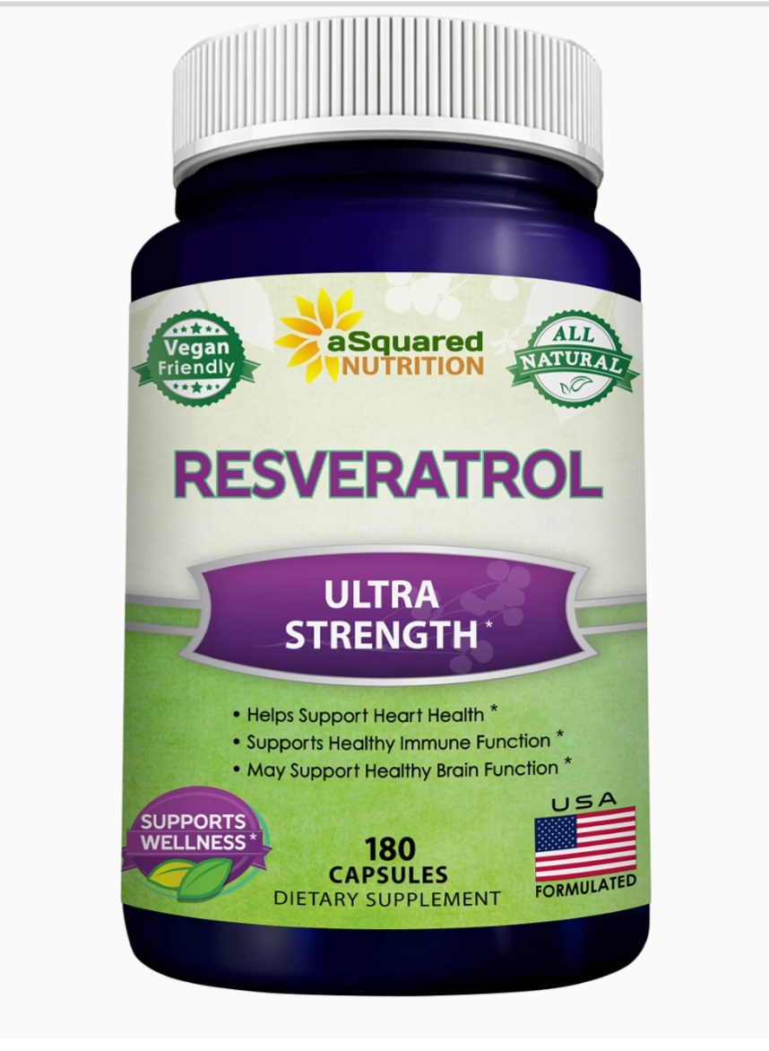 aSquared Nutrition  Resveratrol 1000mg | 180 cápsulas 