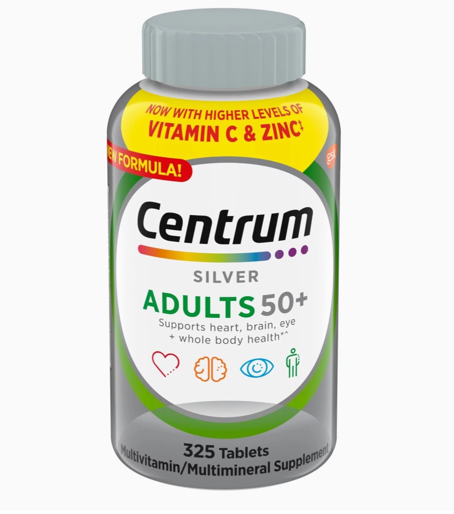 Centrum  Silver adultos 50+ | 325 tabletas 