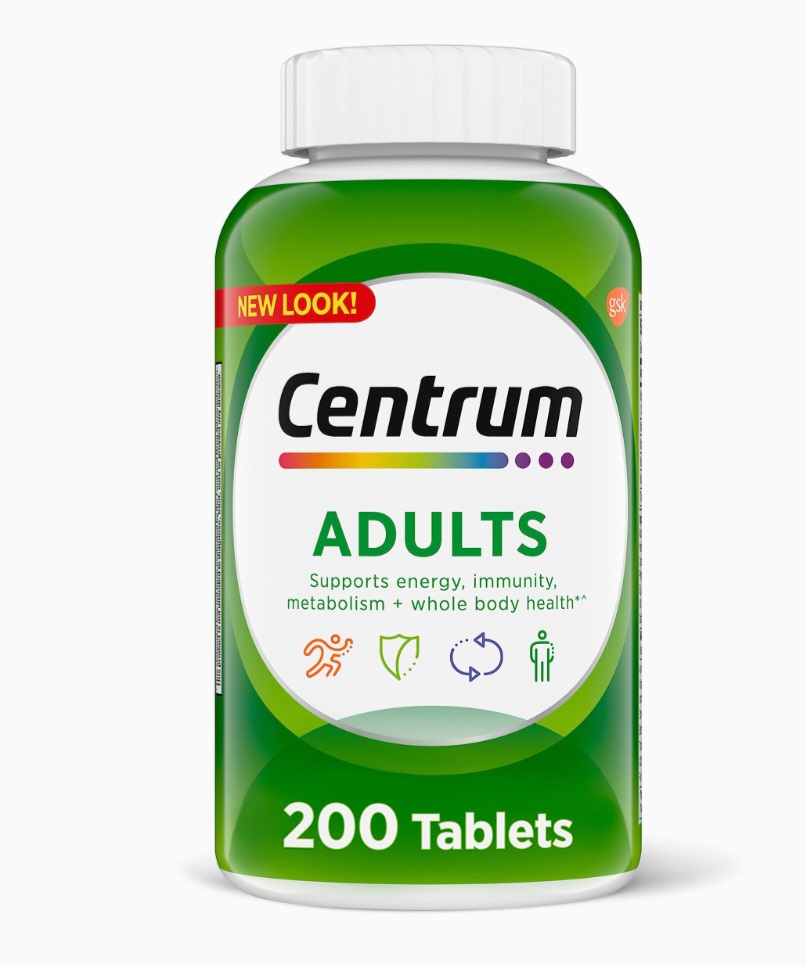 Centrum  Multivitaminas para adultos | 200 tabletas 