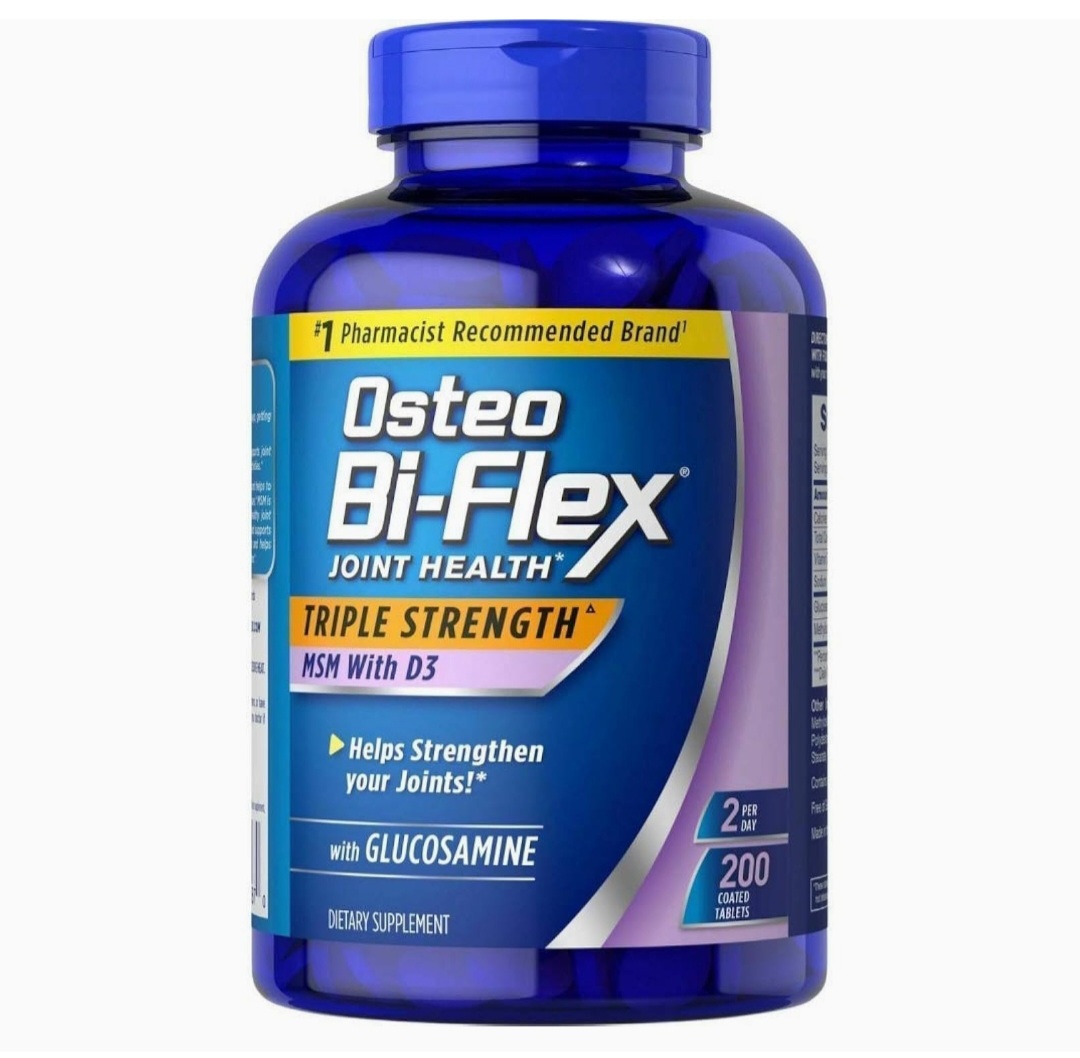 Osteo BiFlex Glucosamina 1500mg & Vitamina D 1000IU | 200 tabletas 