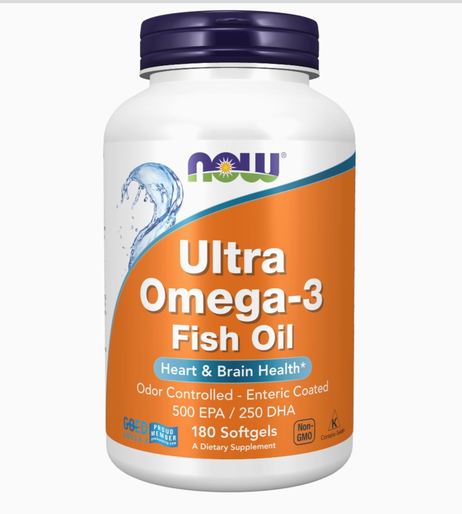 Now  Ultra Omega 3 | 180 cápsulas blandas 