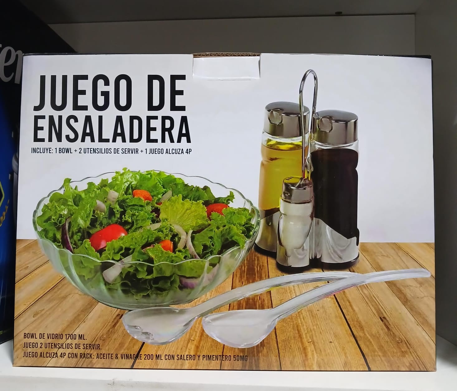Juego de ensaladera 