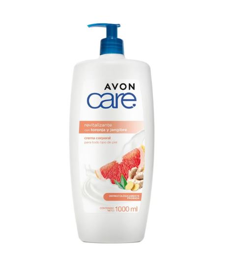 Crema corporal con toronja y jengibre 6en1 1000ml Avon