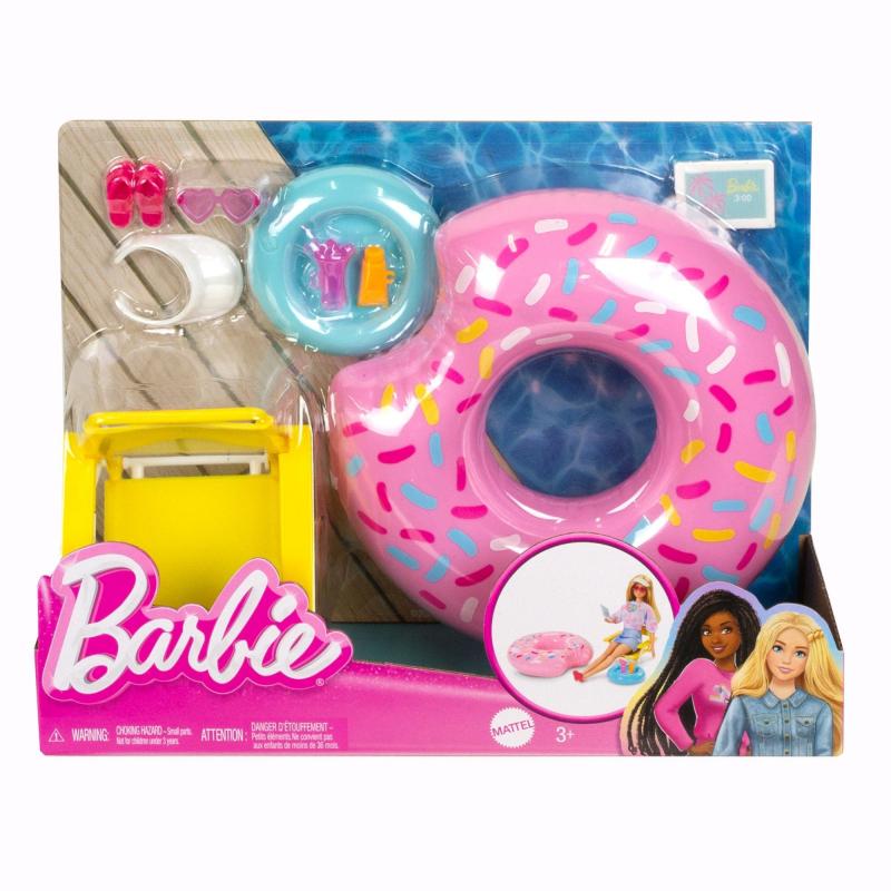 ACCESORIOS DE PISCINA BARBIE COD/HPT51 - HPT52