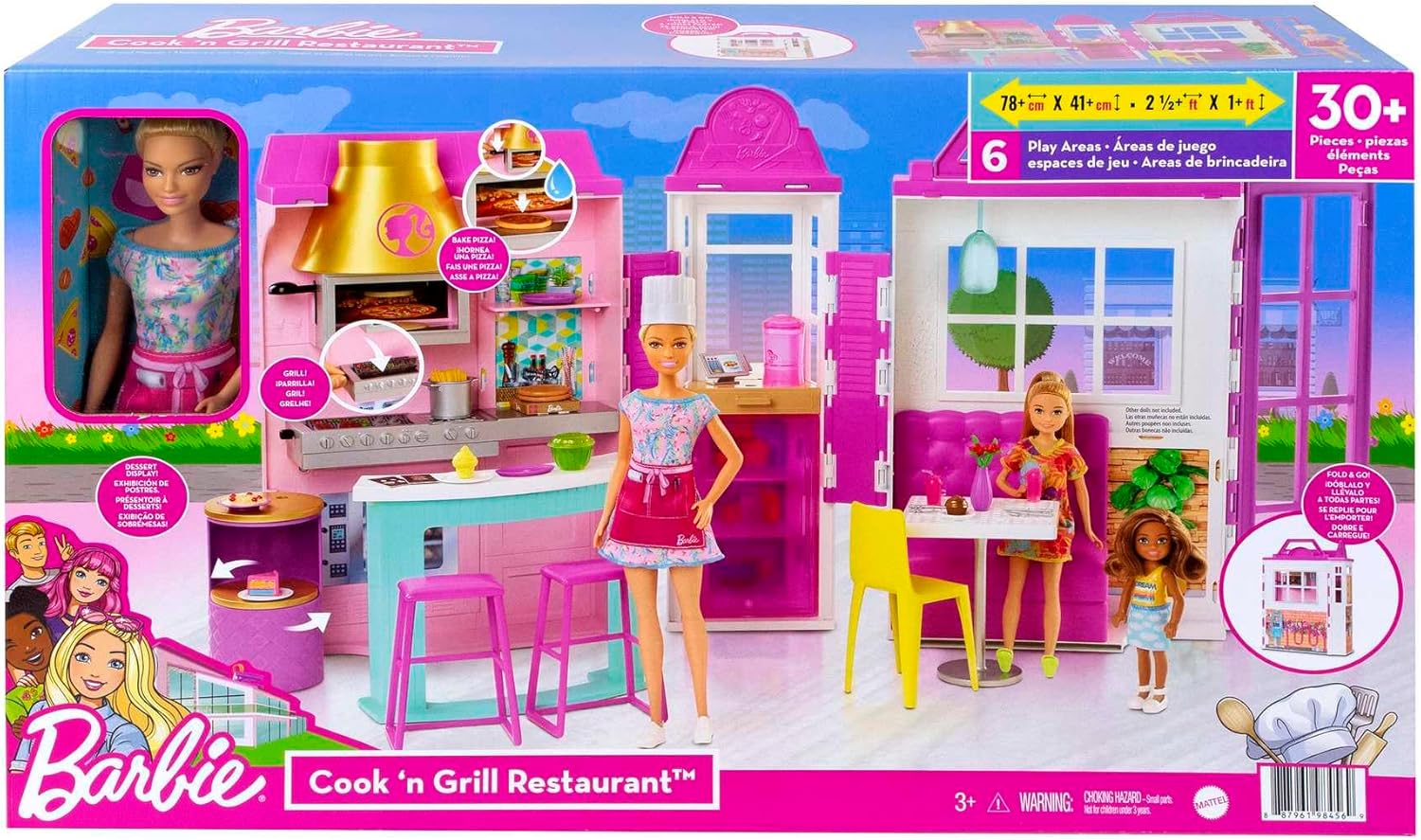 RESTAURANTE DE BARBIE  COD/HBB91
