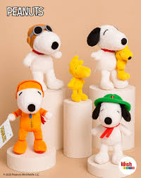PELUCHE SNOOPY 20 CM PEANUTS WISH TOYS 178798