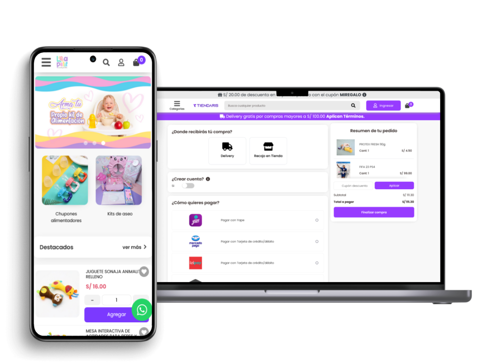 ANUAL Tienda Online + Pedidos WhatsApp + Control de Stock