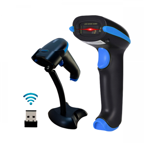 Lector de código de barras 1D inalámbrico YHD-5700LW