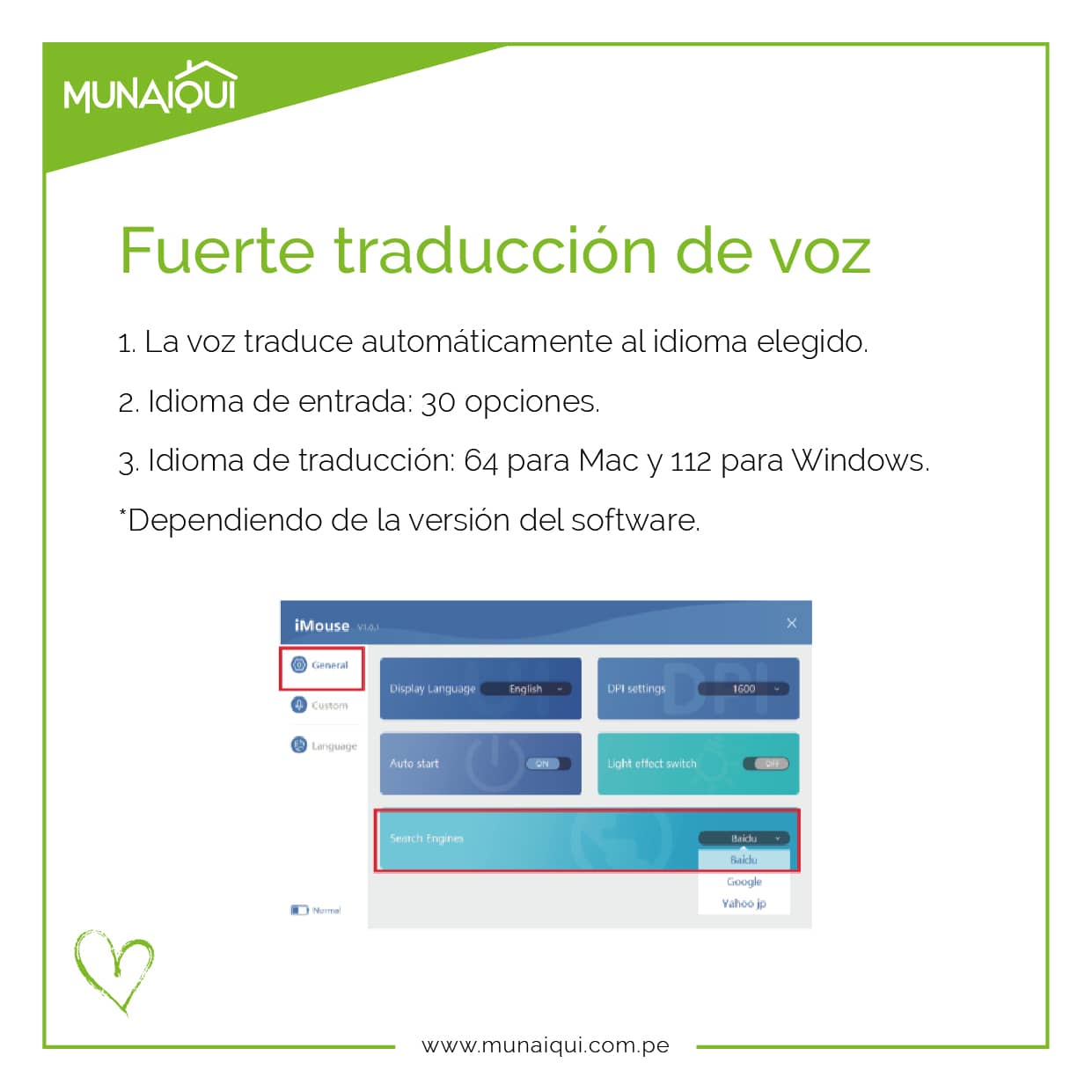 Mouse Inteligente con control de voz
