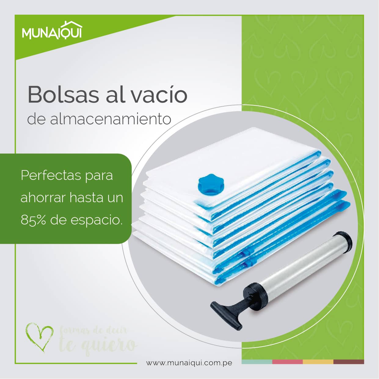 VACUUM BOLSA DE ALMACENAMIENTO