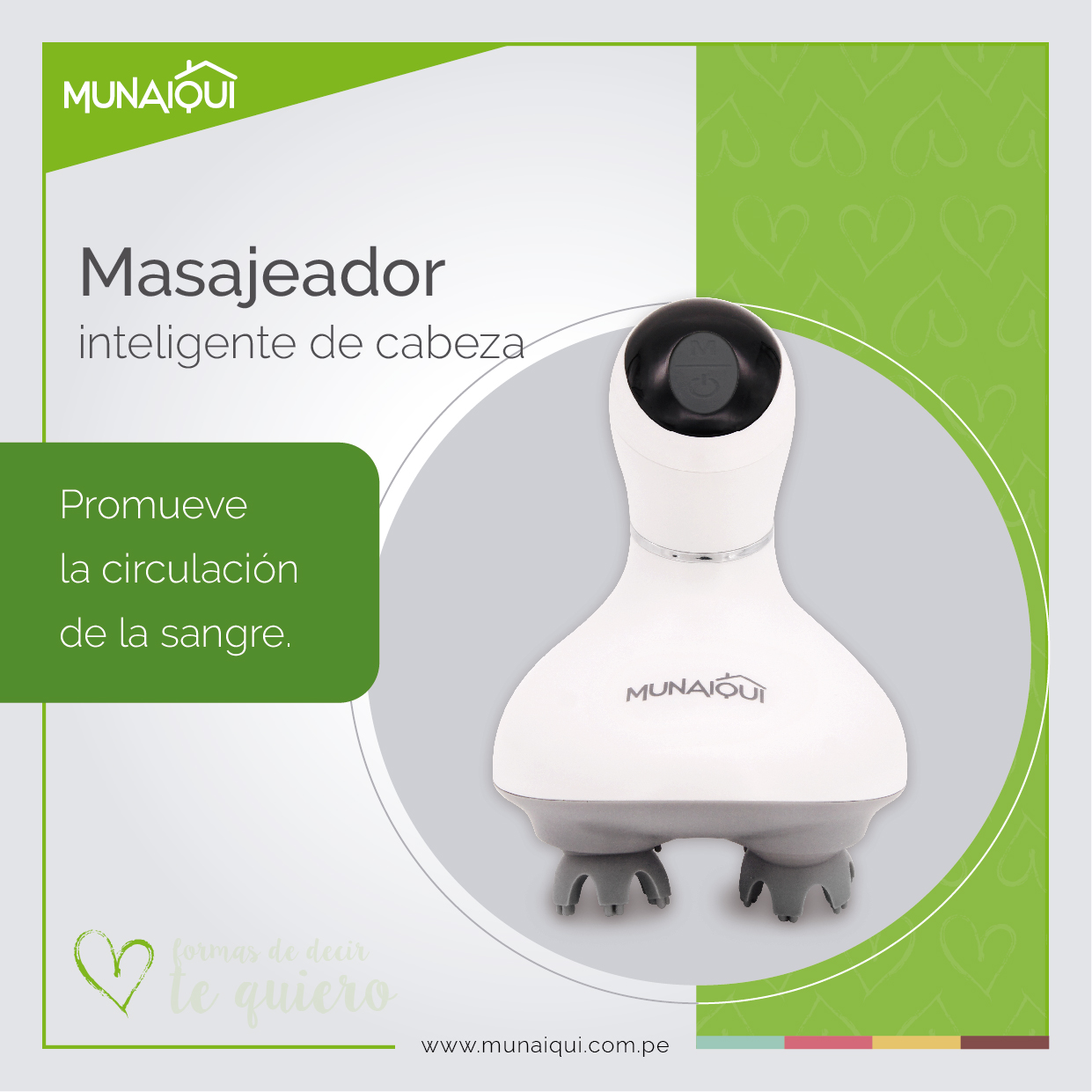 MASAJEADOR INTELIGENTE DE CABEZA Y CUERPO