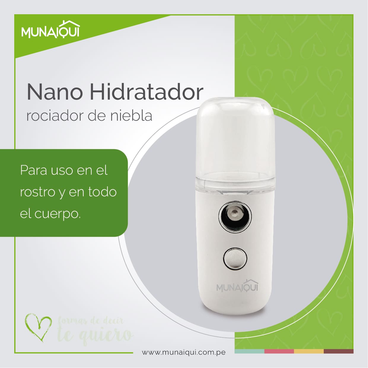 NANO HIDRATADOR ROCIADOR DE NIEBLA