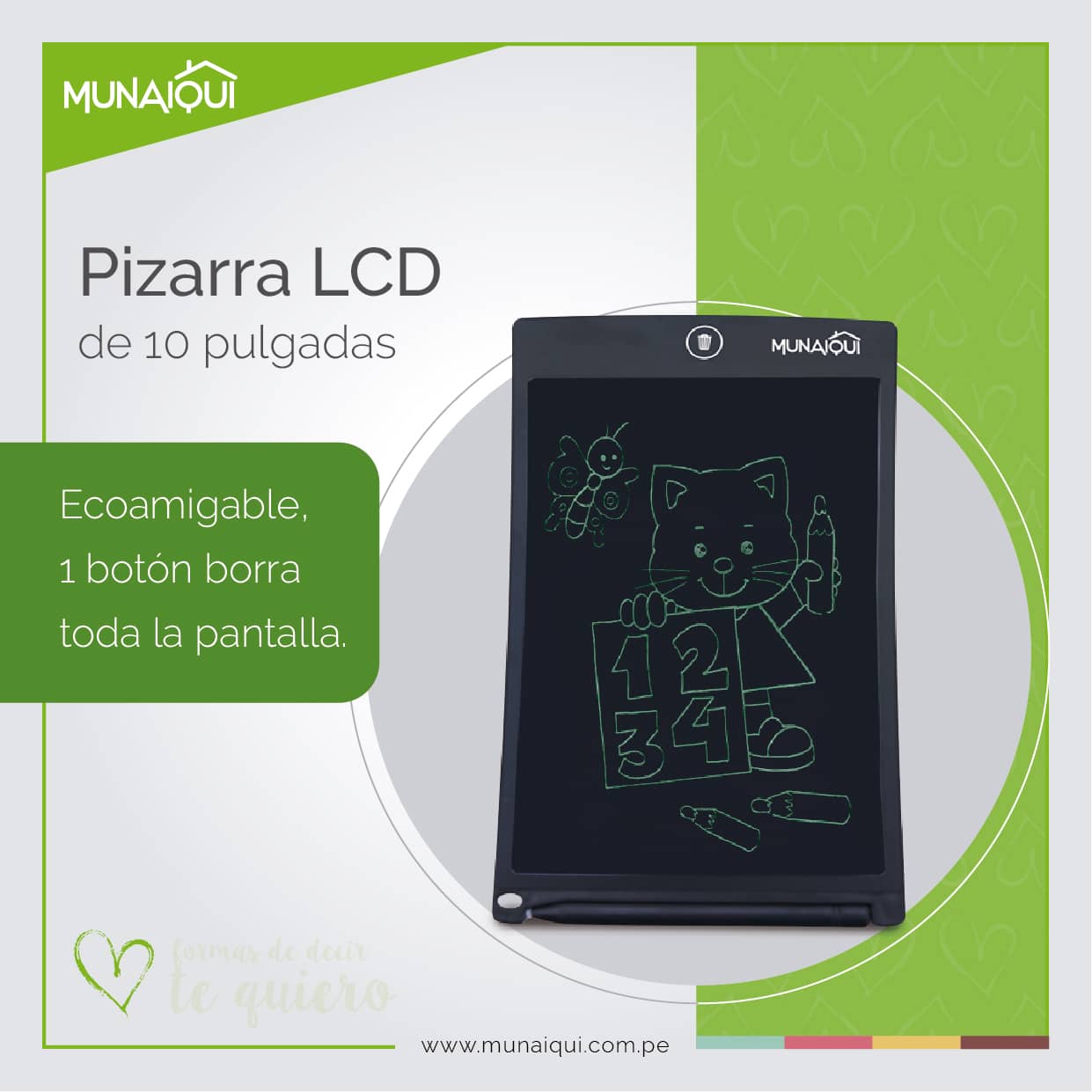 PIZARRA INTERACTIVA LCD 10” MODELO MPE10
