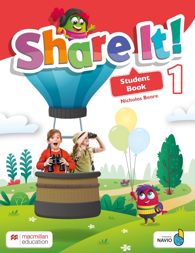 PACK SHARE IT! LEVEL 1 STUDENTS BOOK WITH SHAREBOOK AND NAVIO APP + WORKBOOK + DWB