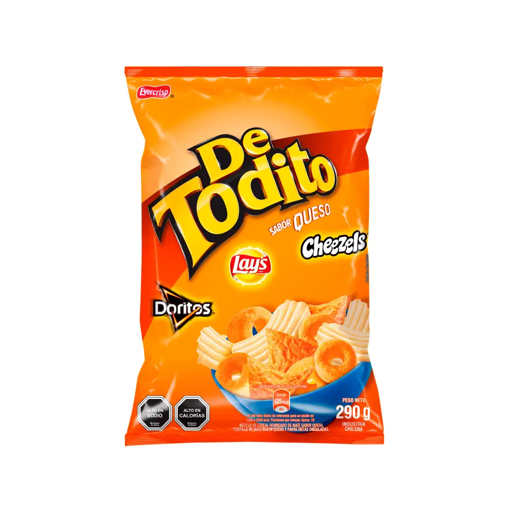 De Todito Amarillo (Piqueos Snacks) 50 gr