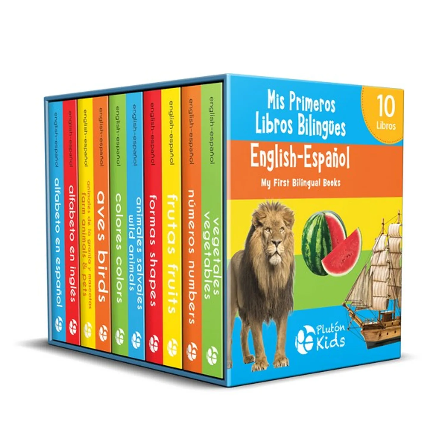 MINI BIBLIOTECA BILINGÜE  X10