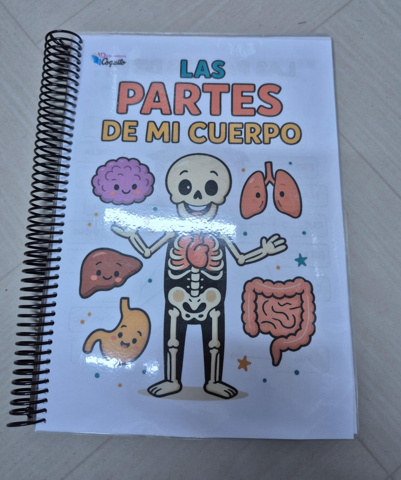 LIBRO LAS PARTES DE MI CUERPO COQUITO