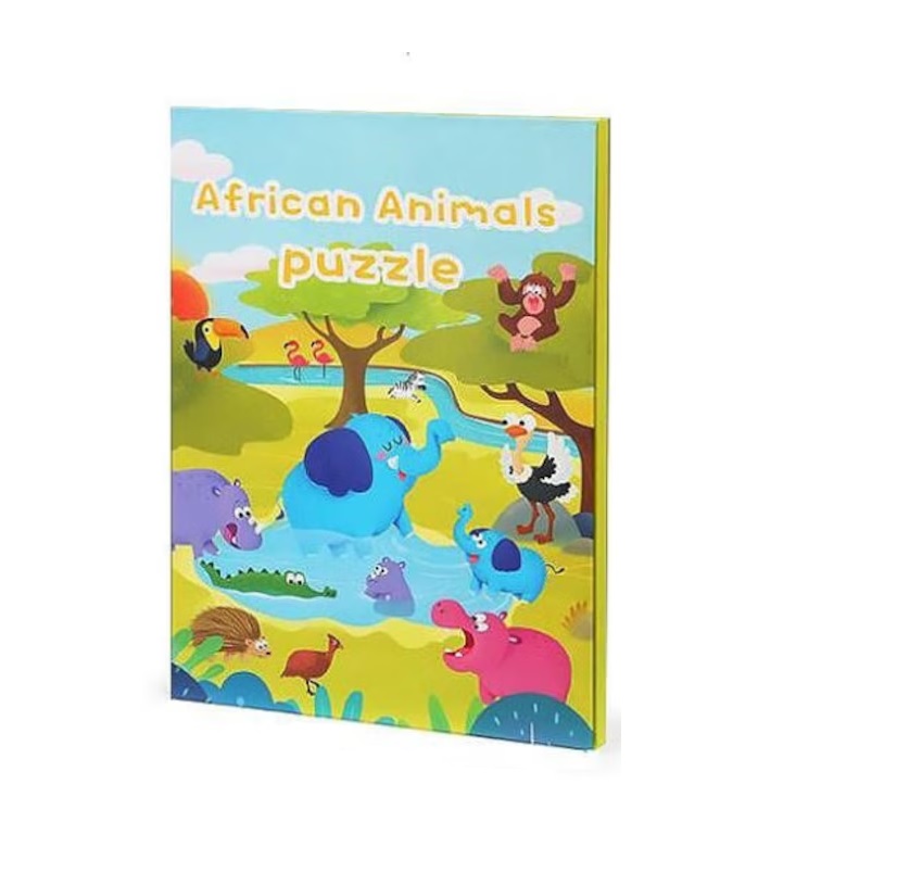 LIBRO IMANTADO AFRICAN ANIMALS PUZZLE