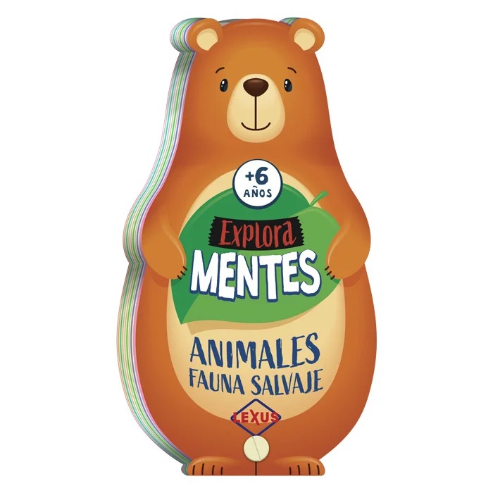 LIBRO EXPLORA MENTES ANIMALES FAUNA SALVAJE