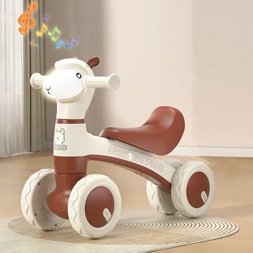 TRICICLO MARRON C BEIGE  LLAMITA