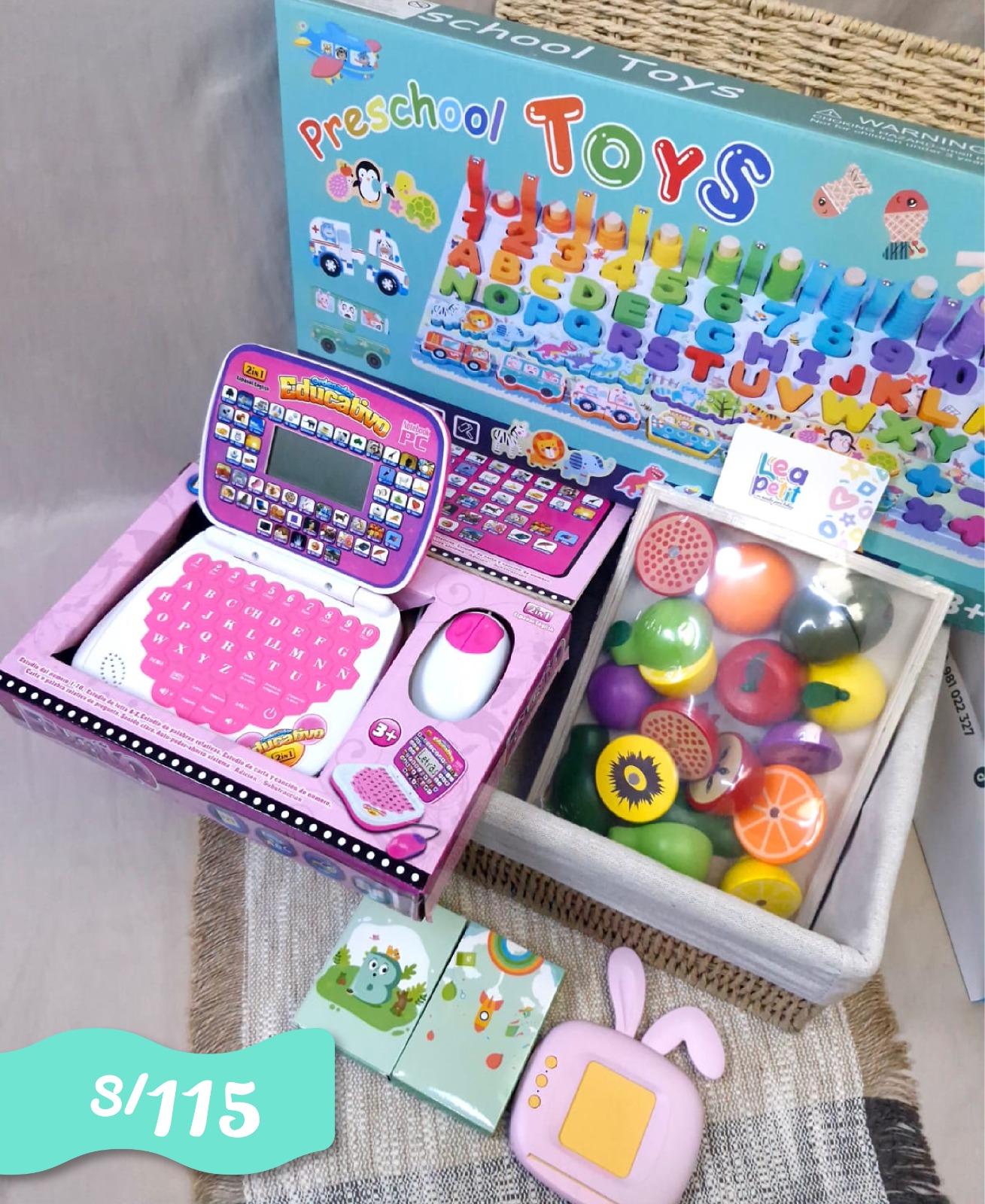 KIT DE ESTIMULACIÓN TABLERO 18 MESES A +