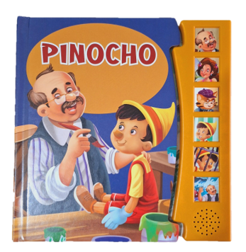 LIBRO MUSICAL PINOCHO CUENTA CUENTOS