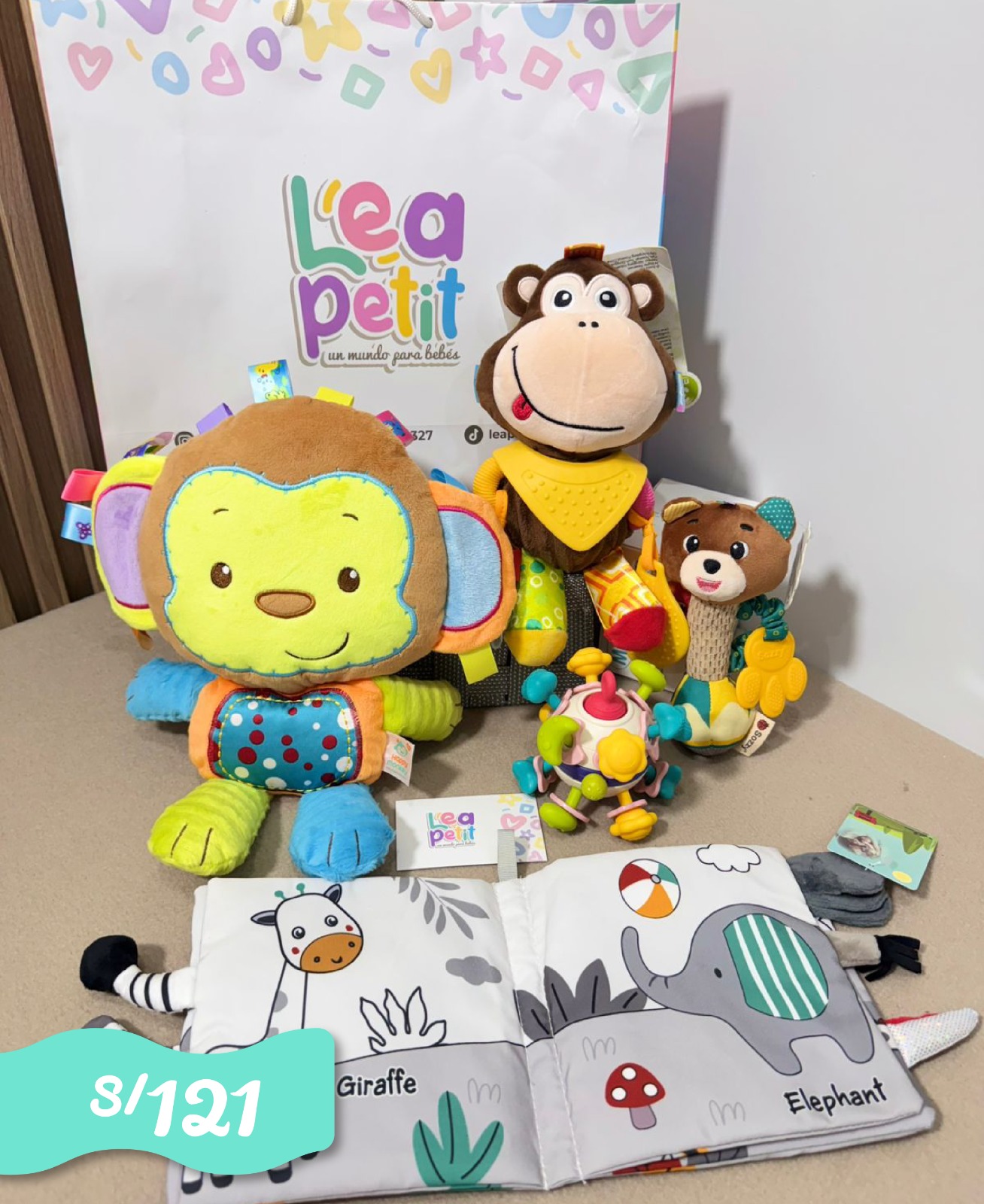 KIT DE ESTIMULACIÓN ATOMO 0 MESES A +