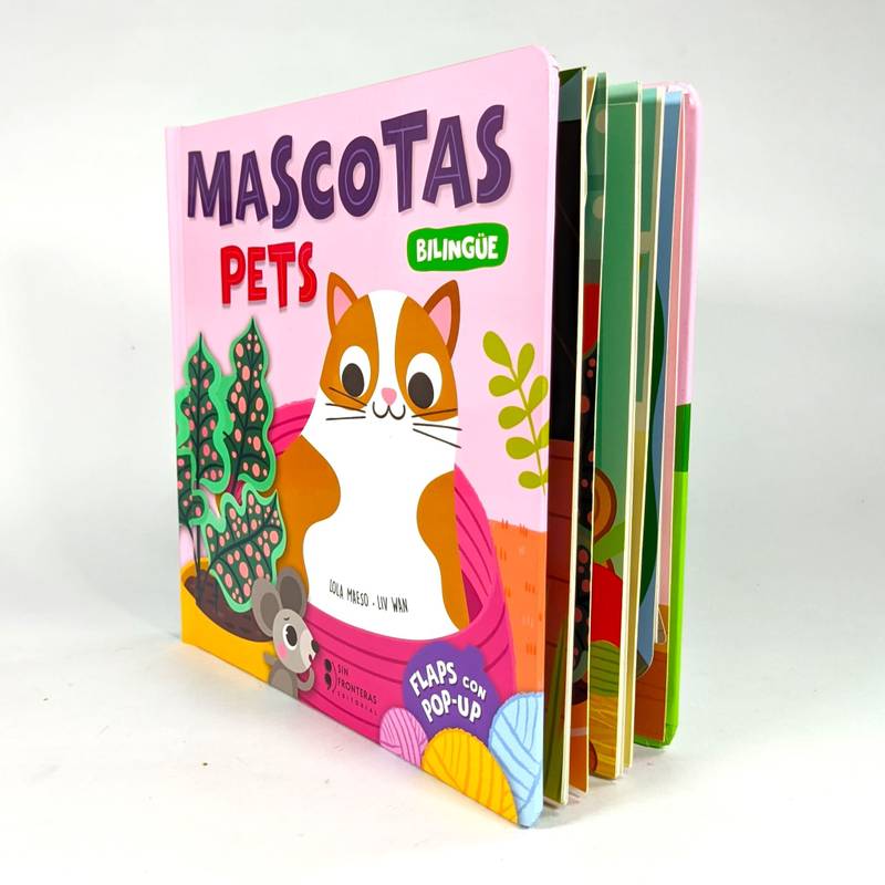 LIBRO MASCOTAS FLAPS C POP  UP