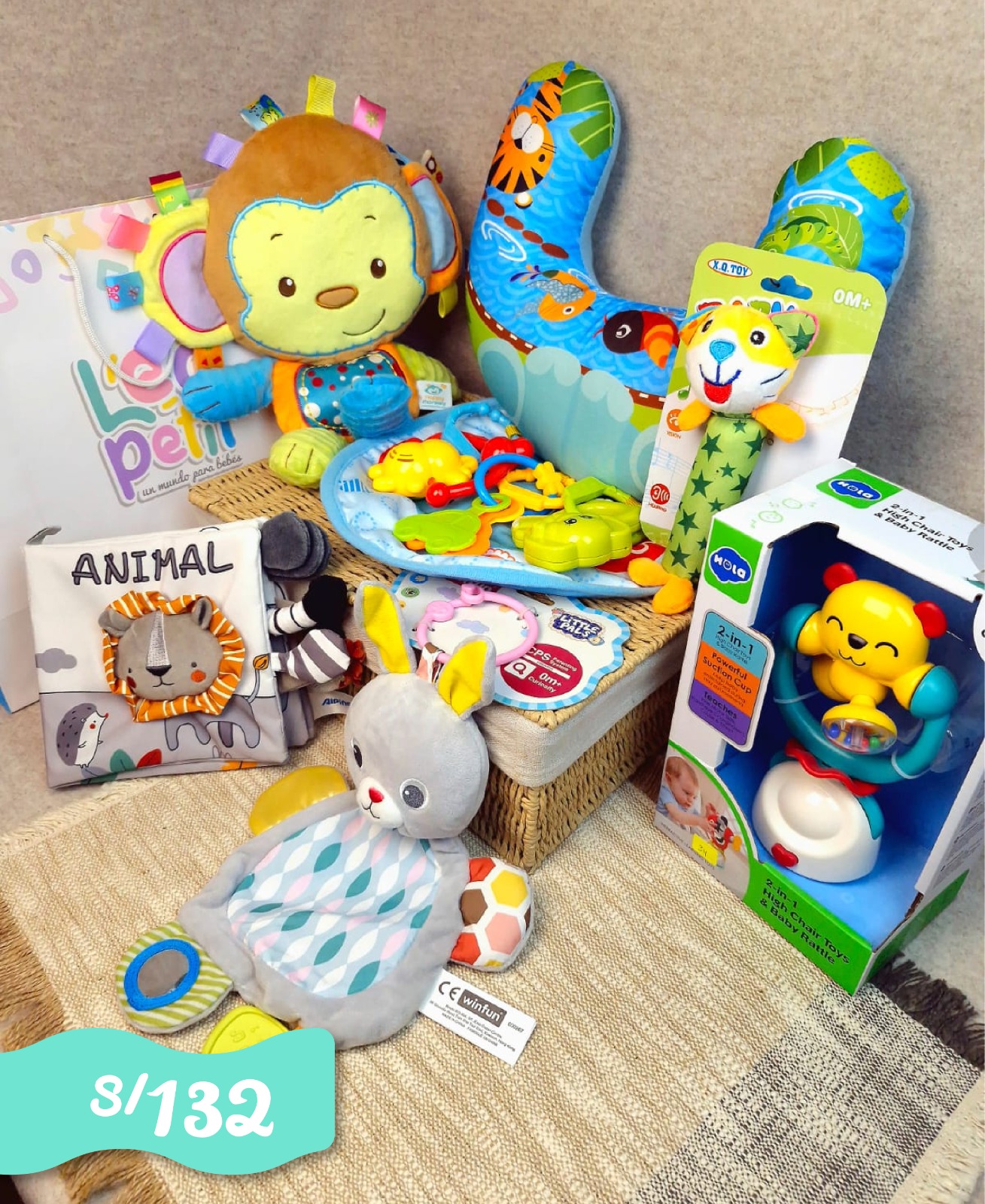 KIT DE ESTIMULACIÓN LEON 0 MESES A +