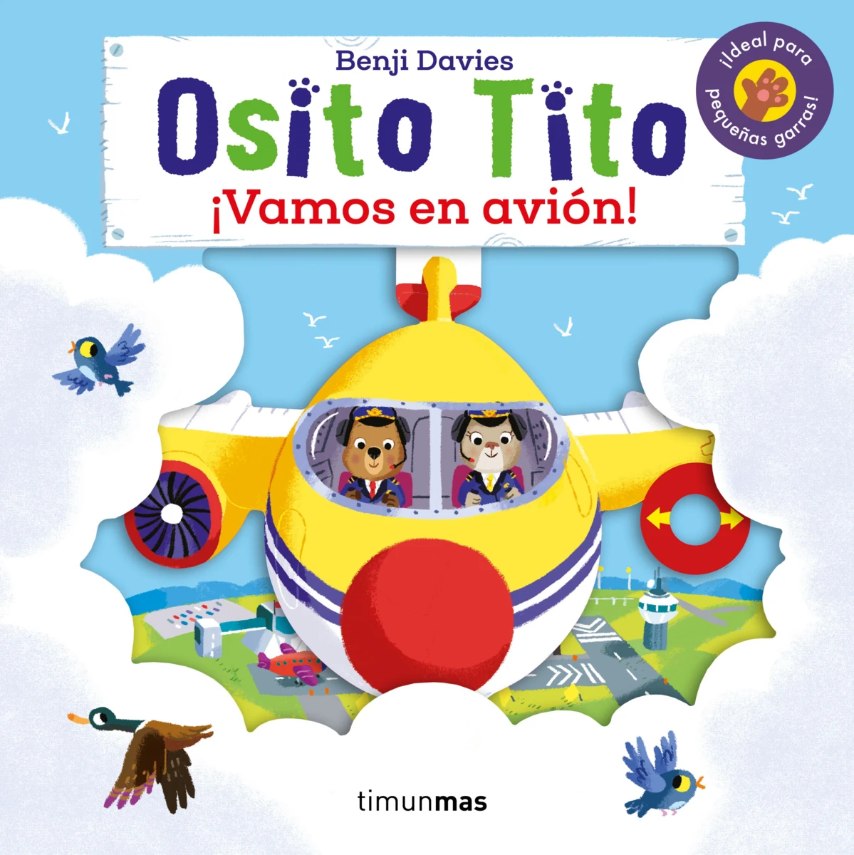 LIBRO OSITO TITO ¡VAMOS EN AVIÓN! 