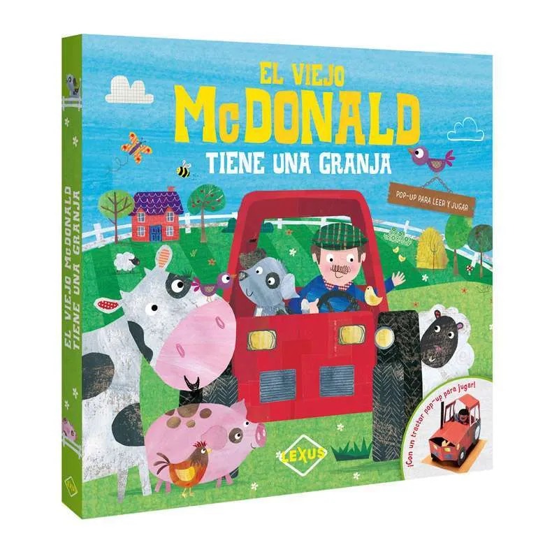 LIBRO EL VIEJO MC DONALD TIENE UNA GRANJA POP UP