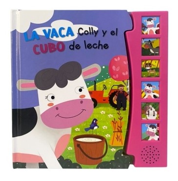 LA VACA COLLY Y EL CUBO DE LECHE