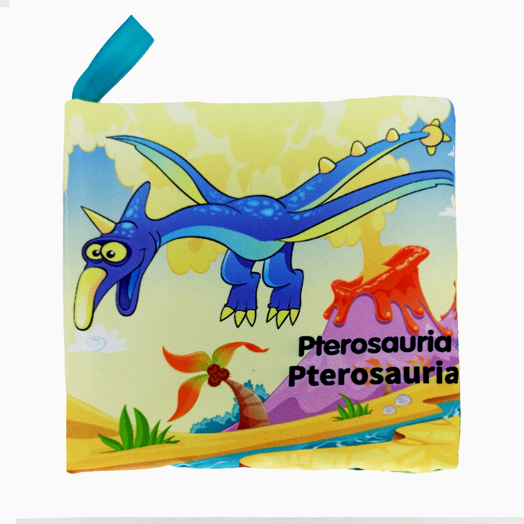 LIBRO DE TELA DINOSAURIO