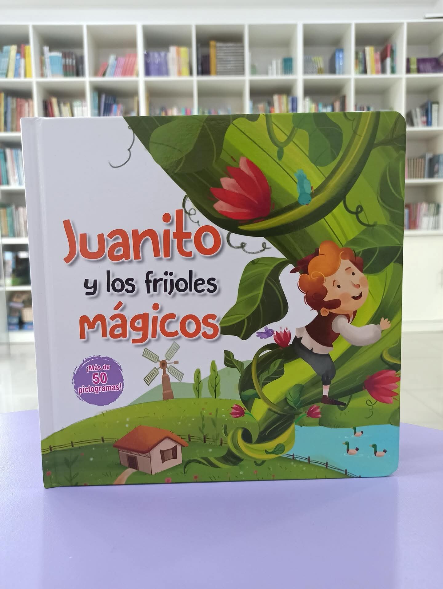 LIBRO PICTOGRAMA JUANITO Y LOS FRIJOLES MAGICOS