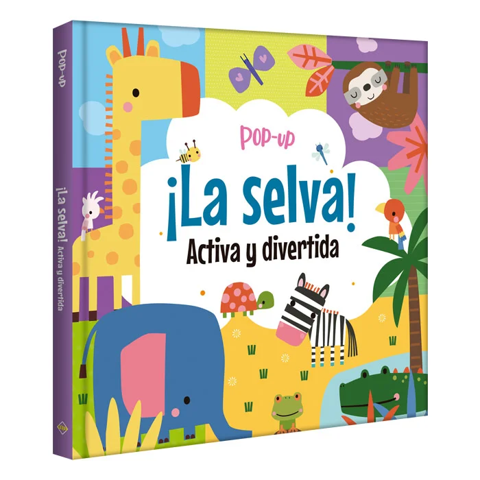 LIBRO POPUP ¡LA SELVA! ACTIVA Y DIVERTIDA