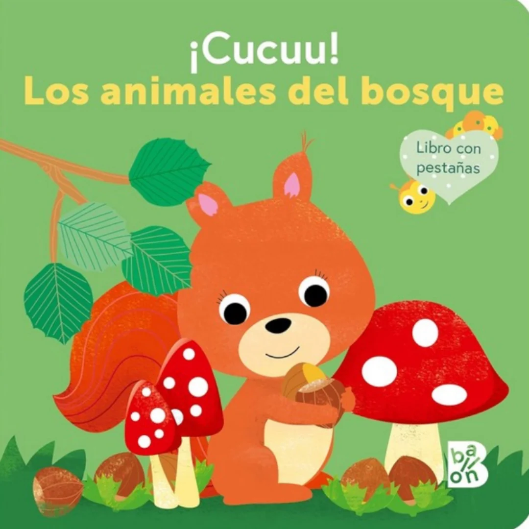 LIBRO ¡CUCUU! LOS ANIMALES DEL BOSQUE
