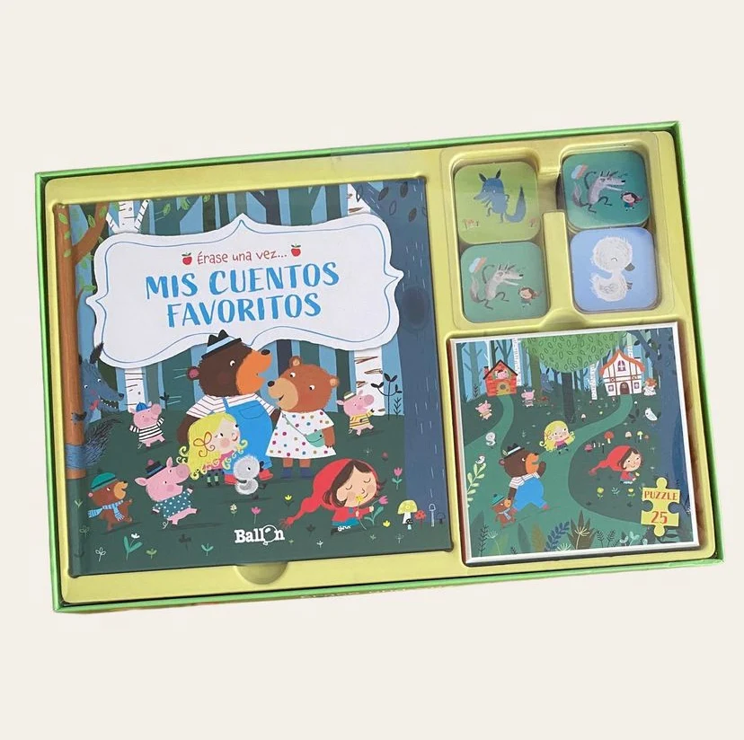 ESTUCHE ERASE UNA VEZ MIS CUENTOS FAVORITOS  25 PCS