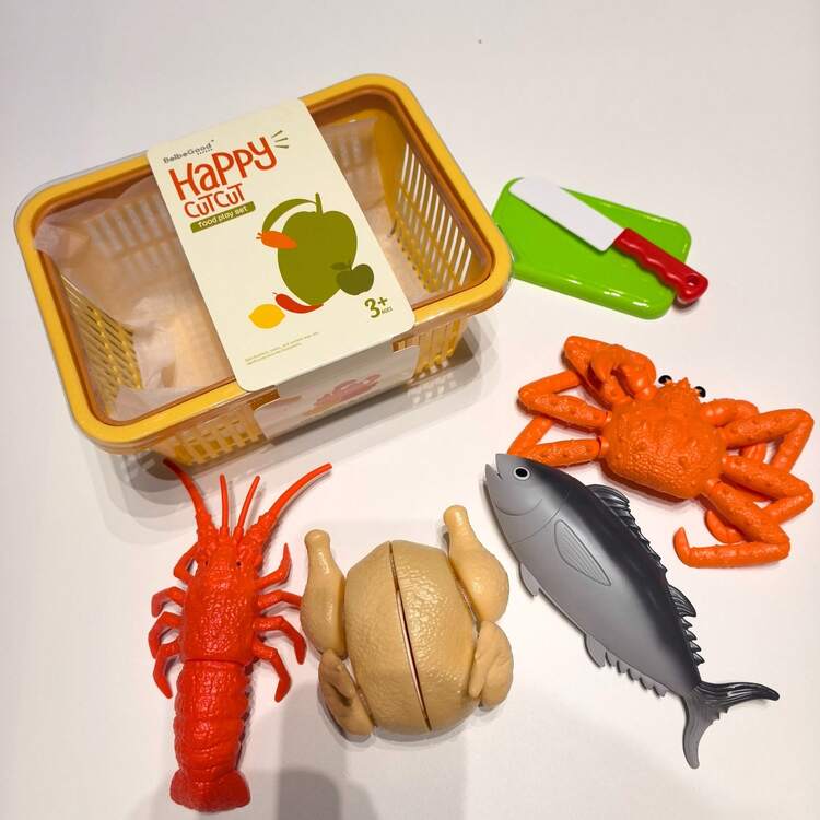 SET DE MARISCOS PARA PELAR Y CORTAR 
