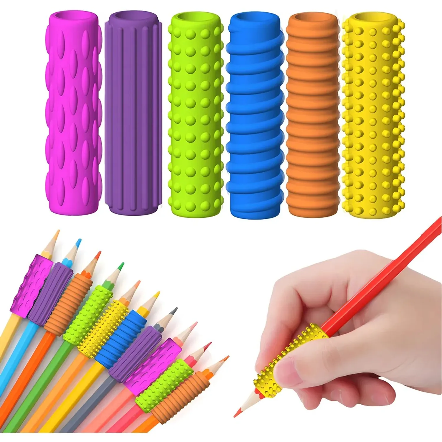 AGARRES PARA LAPIZ DE SILICONA