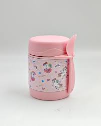 TERMO DE COMIDA ROSADO