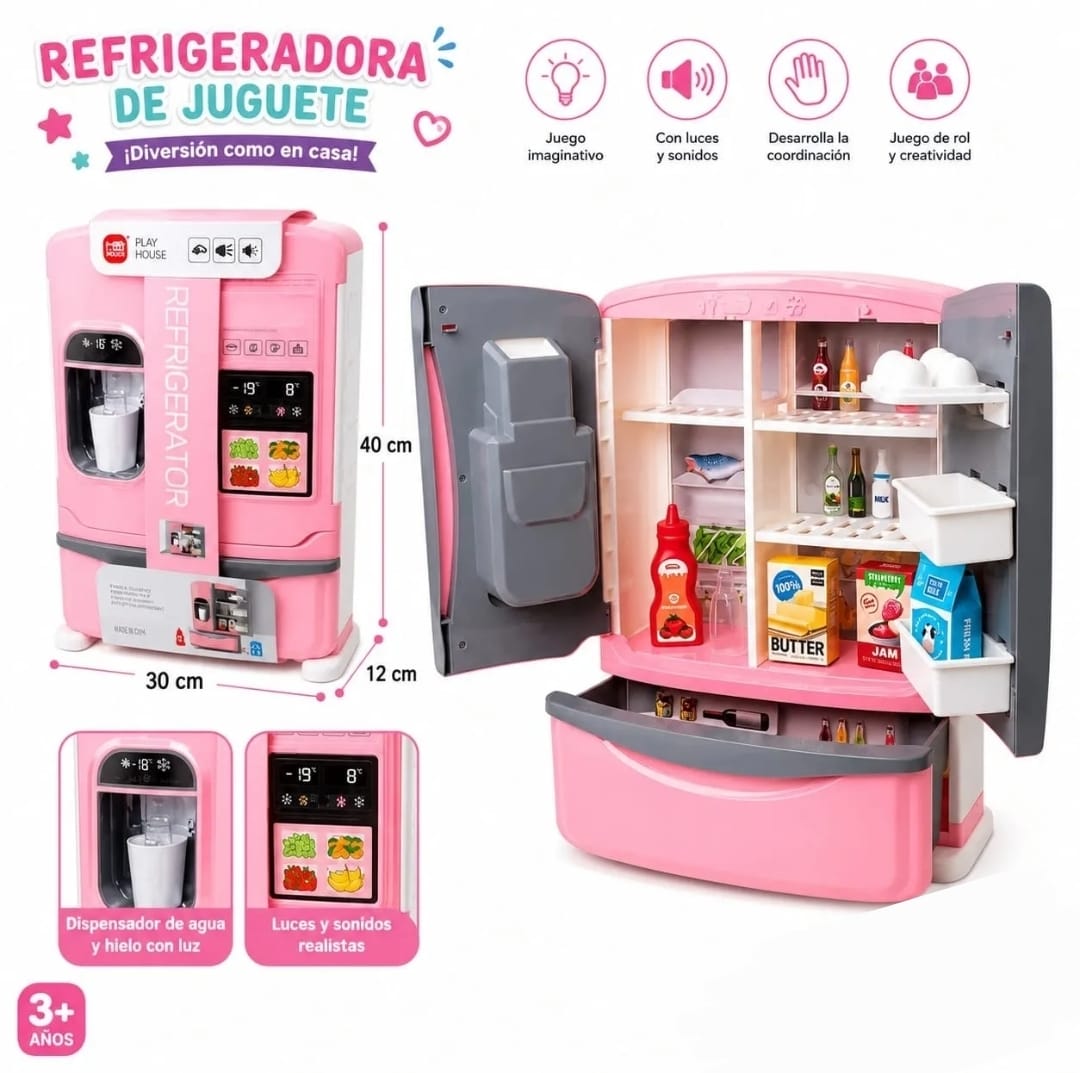 REFRIGERADORA C SONIDO Y ACCESORIOS GRANDE