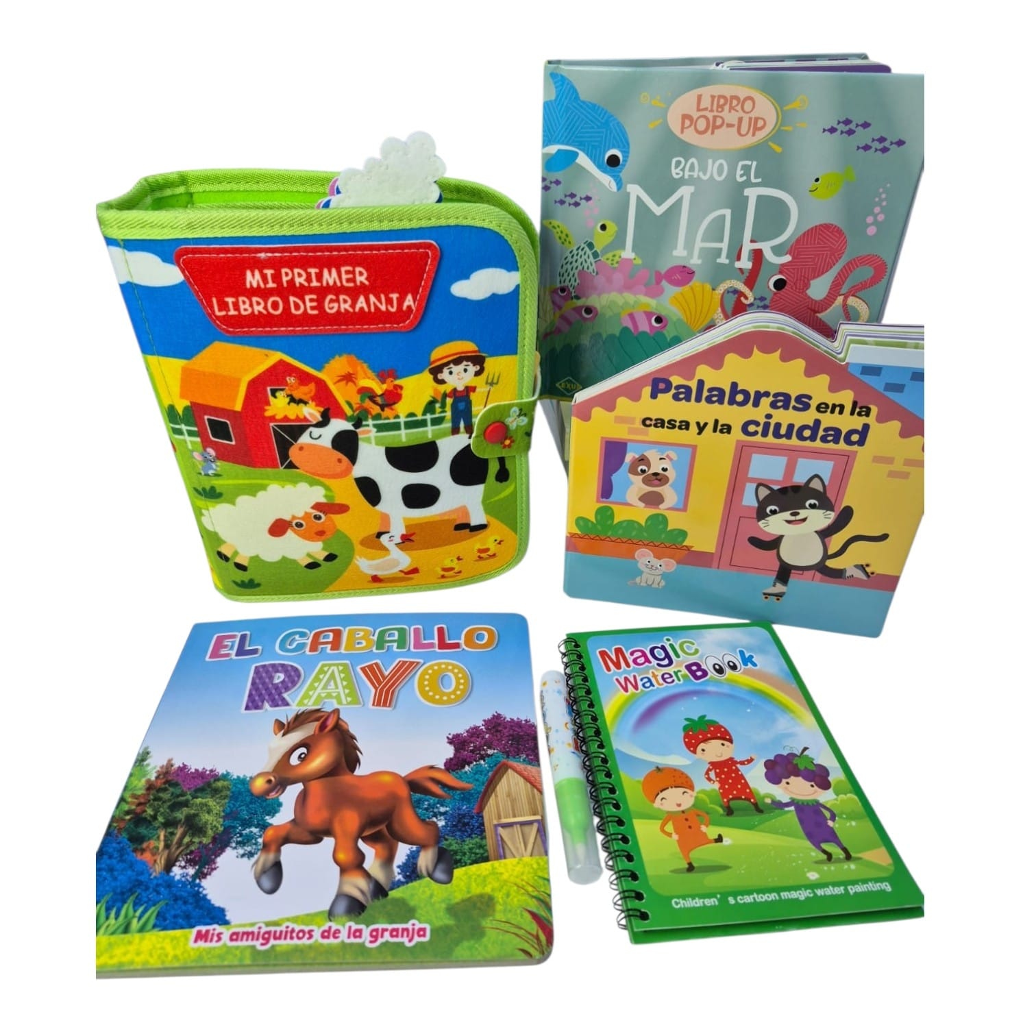KIT DE ESTIMULACIÓN DE 2 AÑOS A MAS 