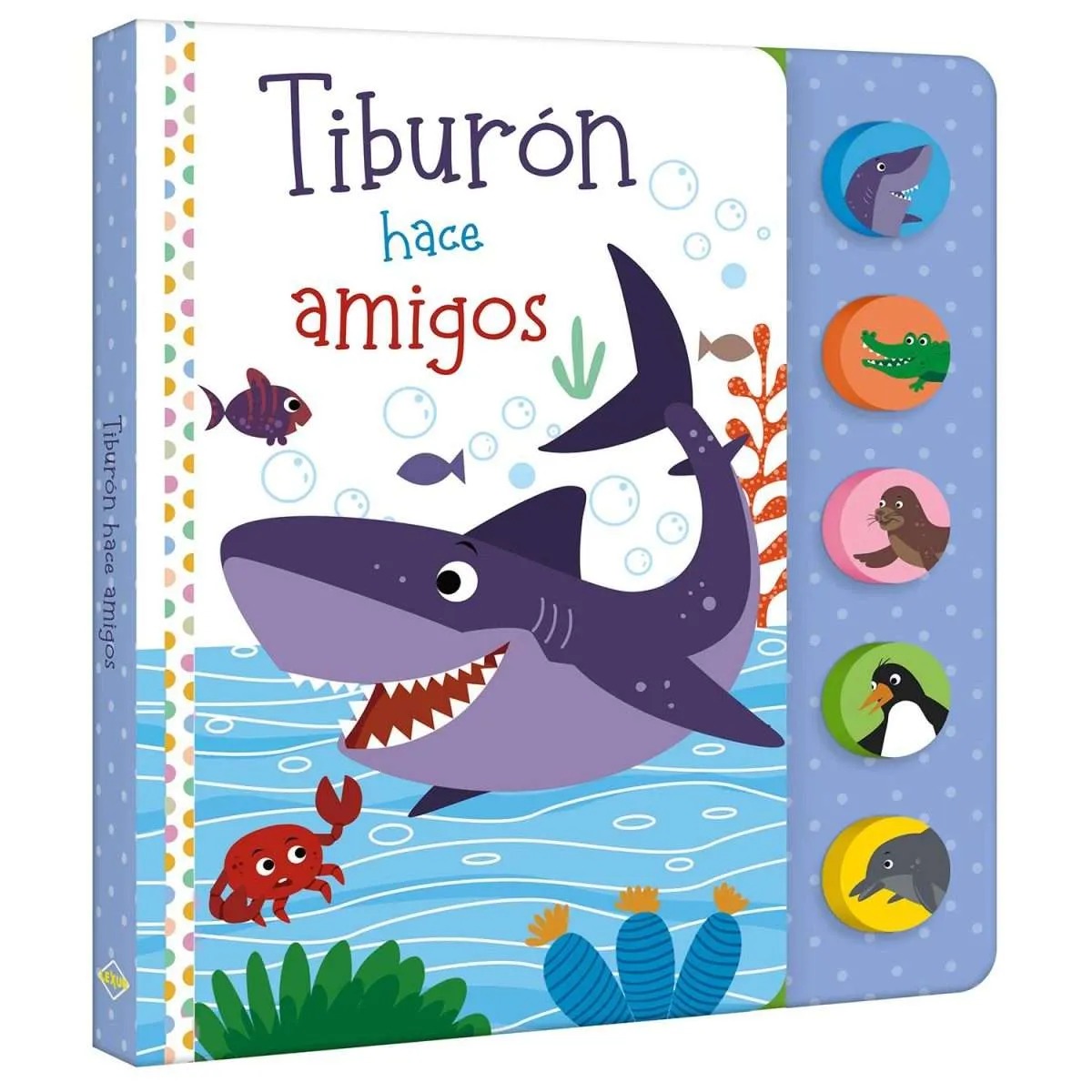 LIBRO DE SONIDOS TIBURÓN HACE AMIGOS