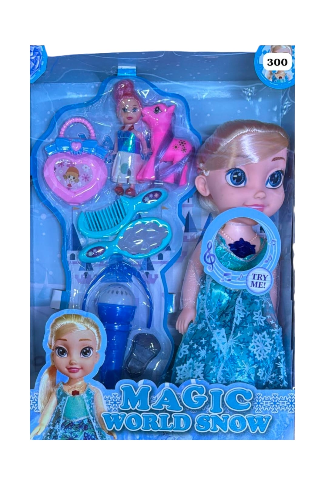MUÑECA FROZEN CON VARITA