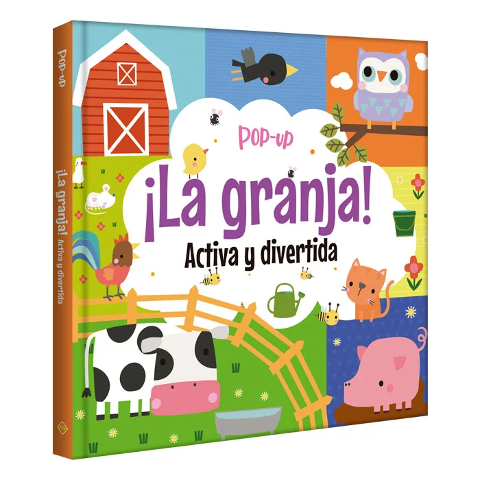 LIBRO POPUP ¡LA GRANJA! ACTIVA Y DIVERTIDA